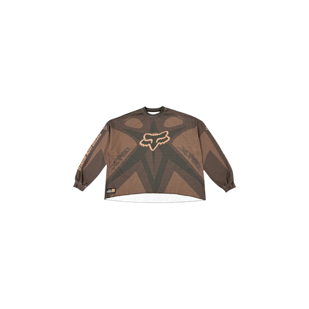 Travis Scott x Fox Racing I Jersey Brown