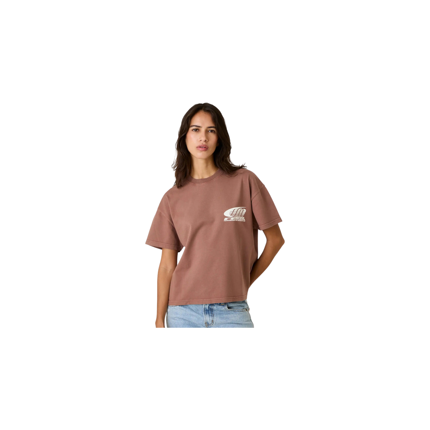 Eme Studios Trevor Brown Clay Oversized T-Shirt