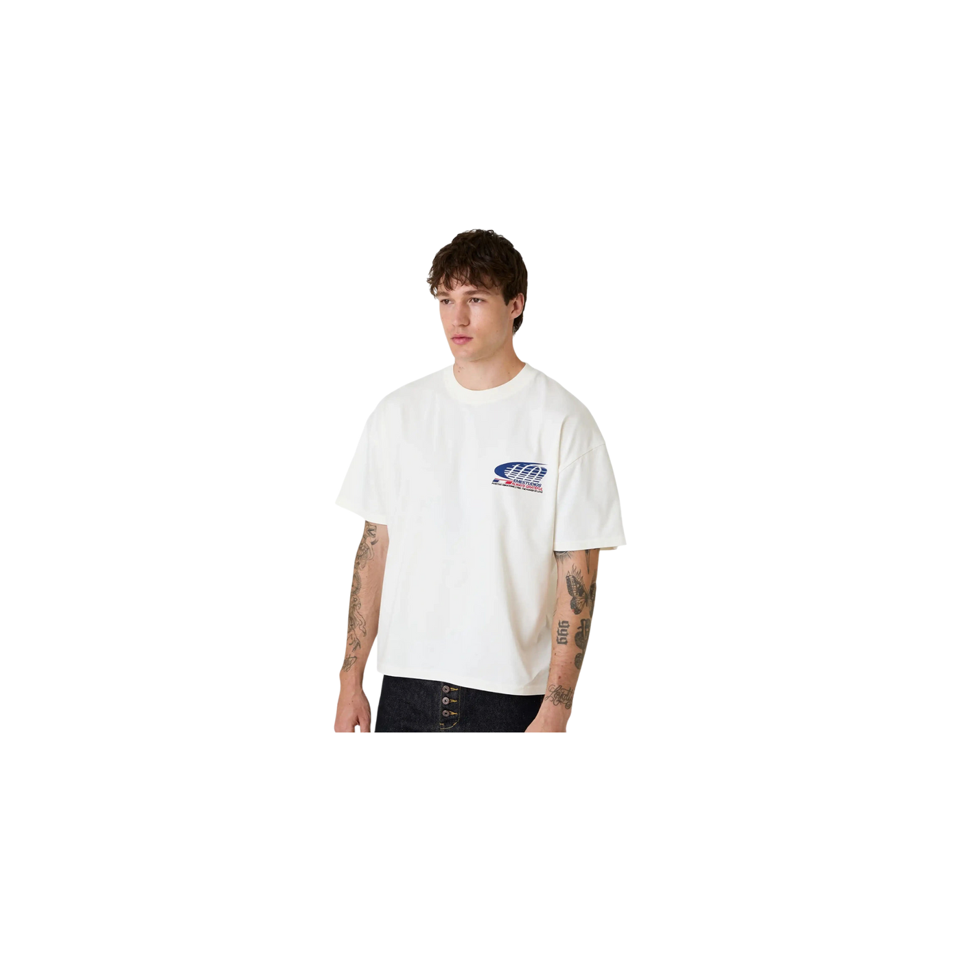 Eme Studios Trevor Off Sand Oversized T-Shirt