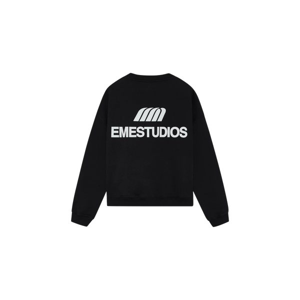 Eme Studios Uniform Shadow Oversized Crewneck