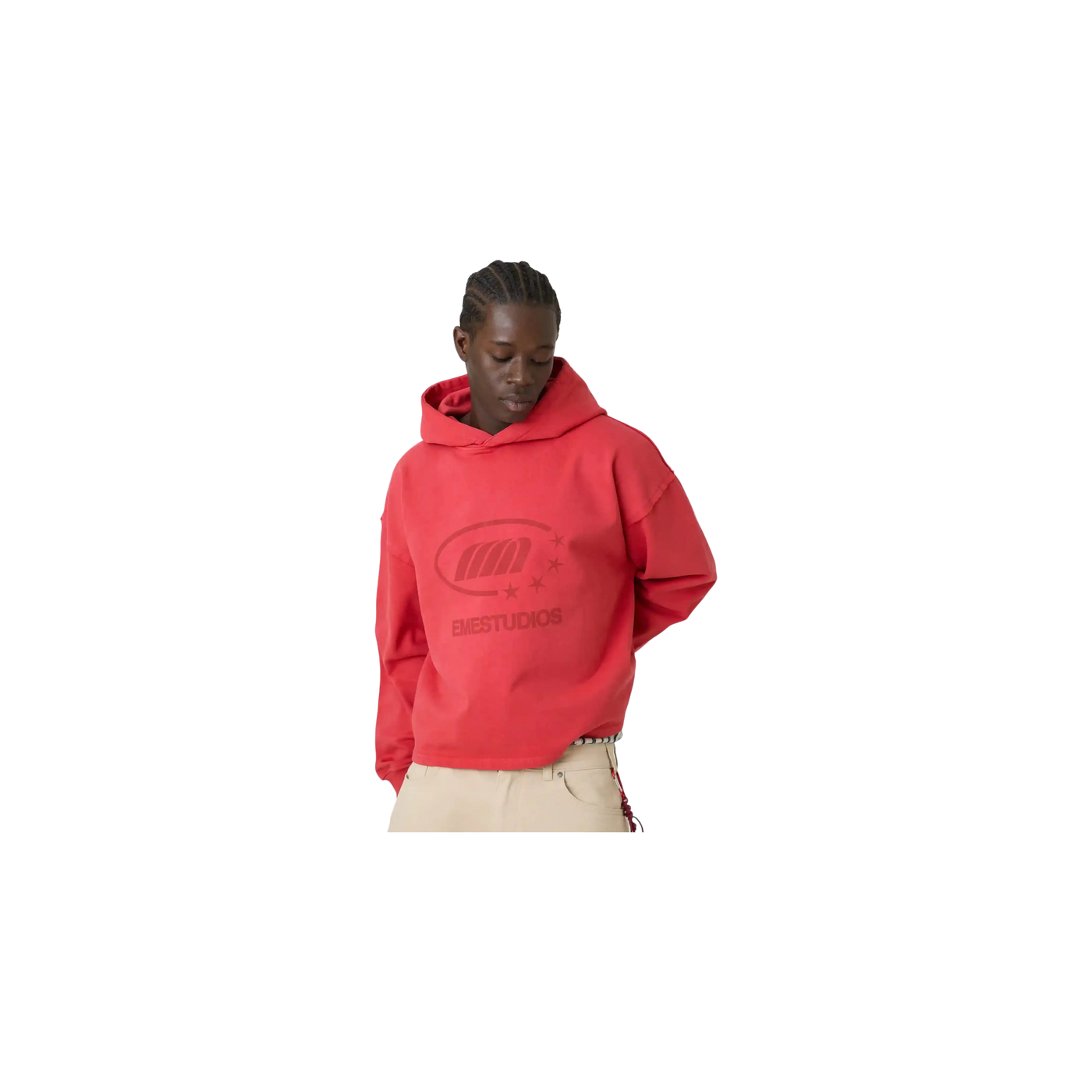 Eme Studios Union Marsala Oversized Hoodie