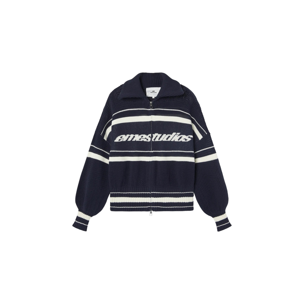 Eme Studios Unit Navy Zipper Knit