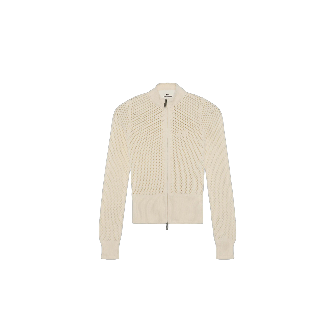 Eme Studios Ursula Off Sand Crochet Full Zip