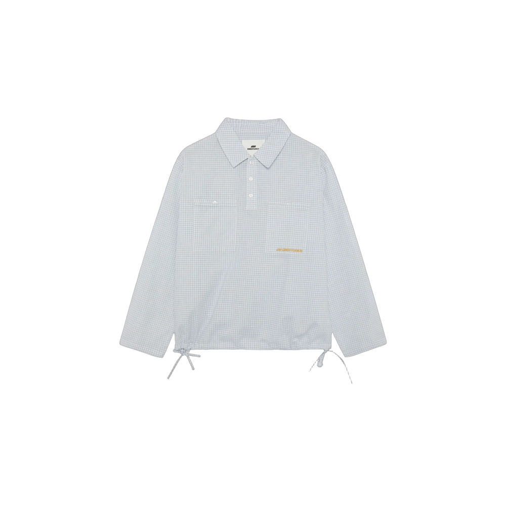 Eme Studios Vade Blue Popover Shirt
