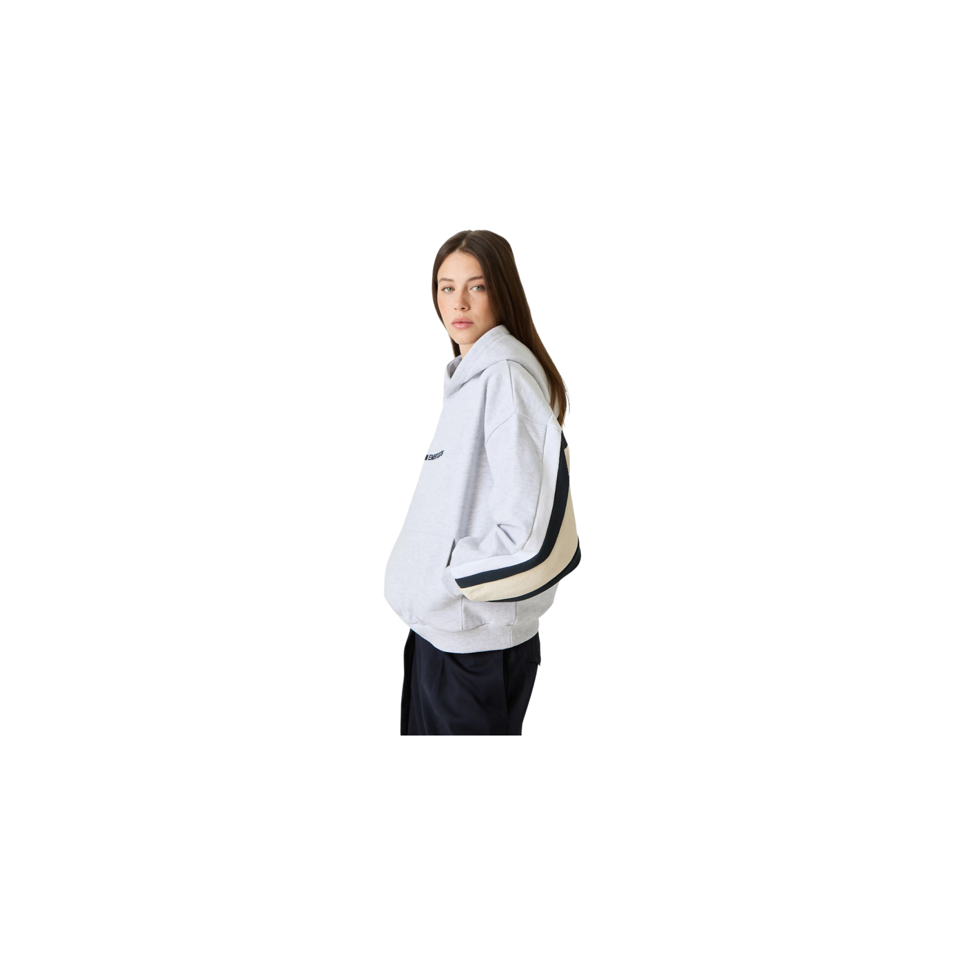 Eme Studios Vanguard Heather Grey Oversized Hoodie
