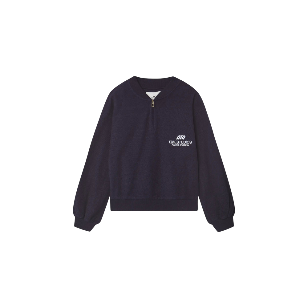 Eme Studios Vanguard Navy Half Zip