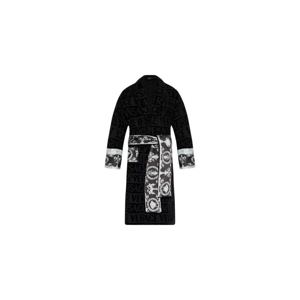 Versace I Love Baroque Belted Bathrobe