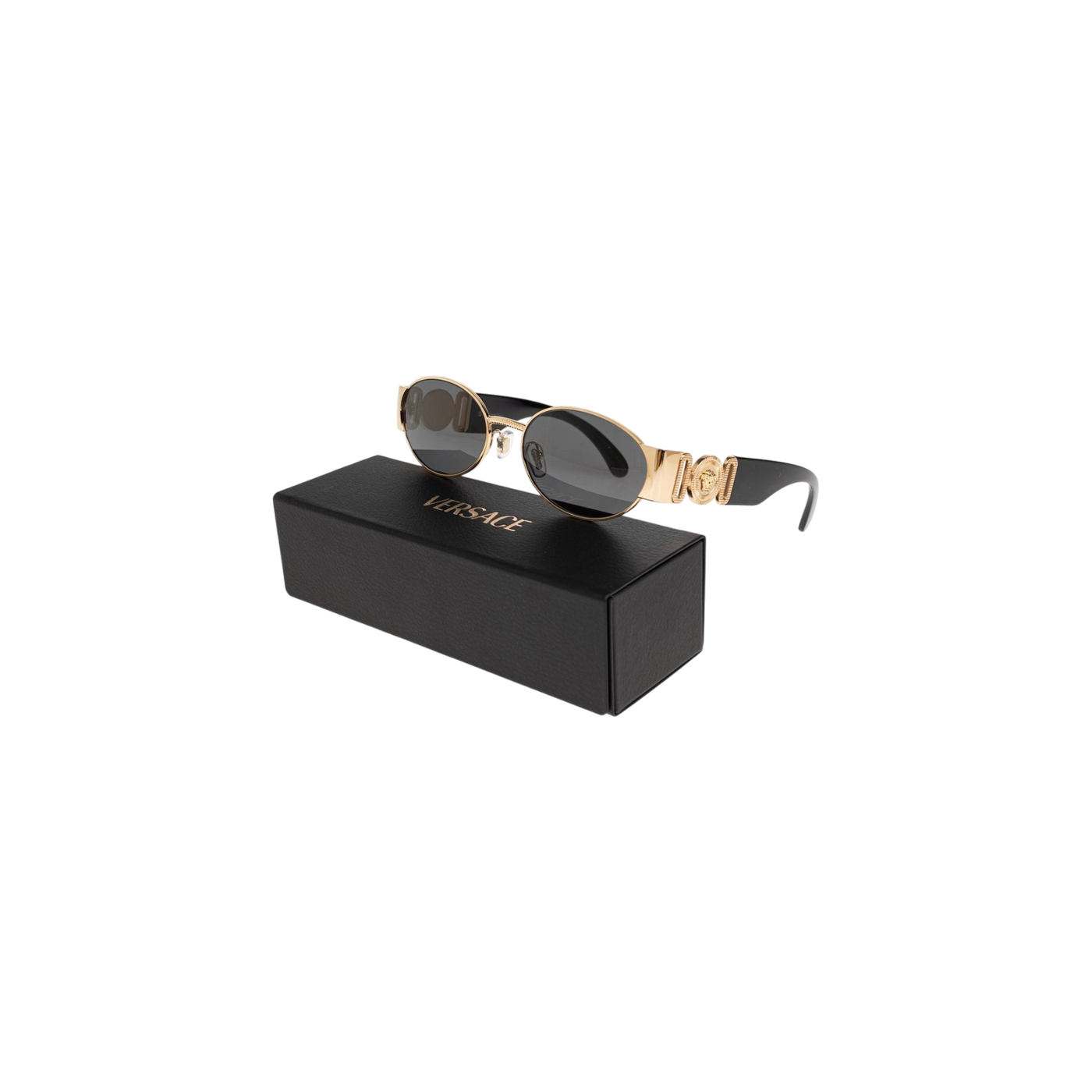 Versace Eyewear Oval-Frame Sunglasses