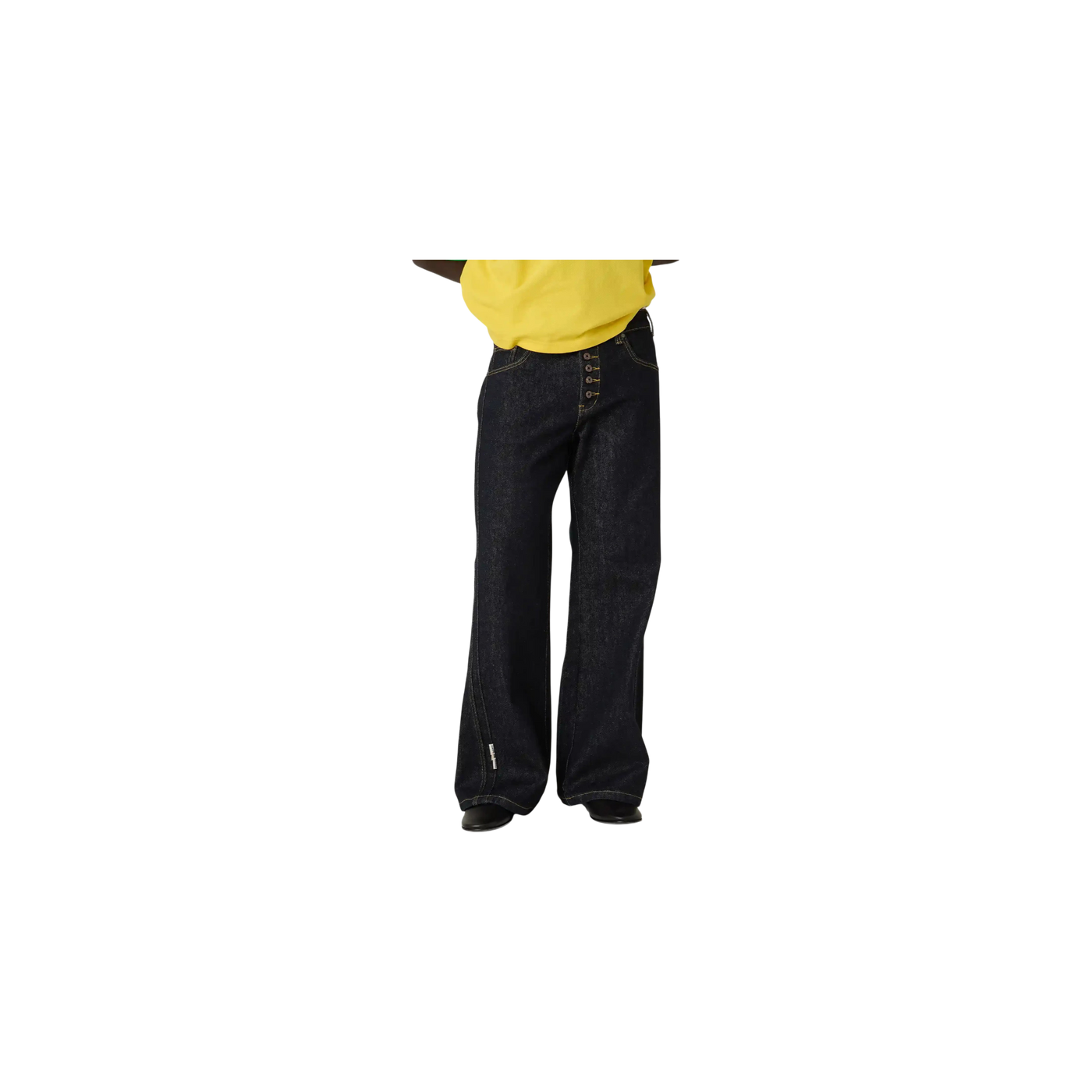 Eme Studios Vitel Flared Raw Denim Pants