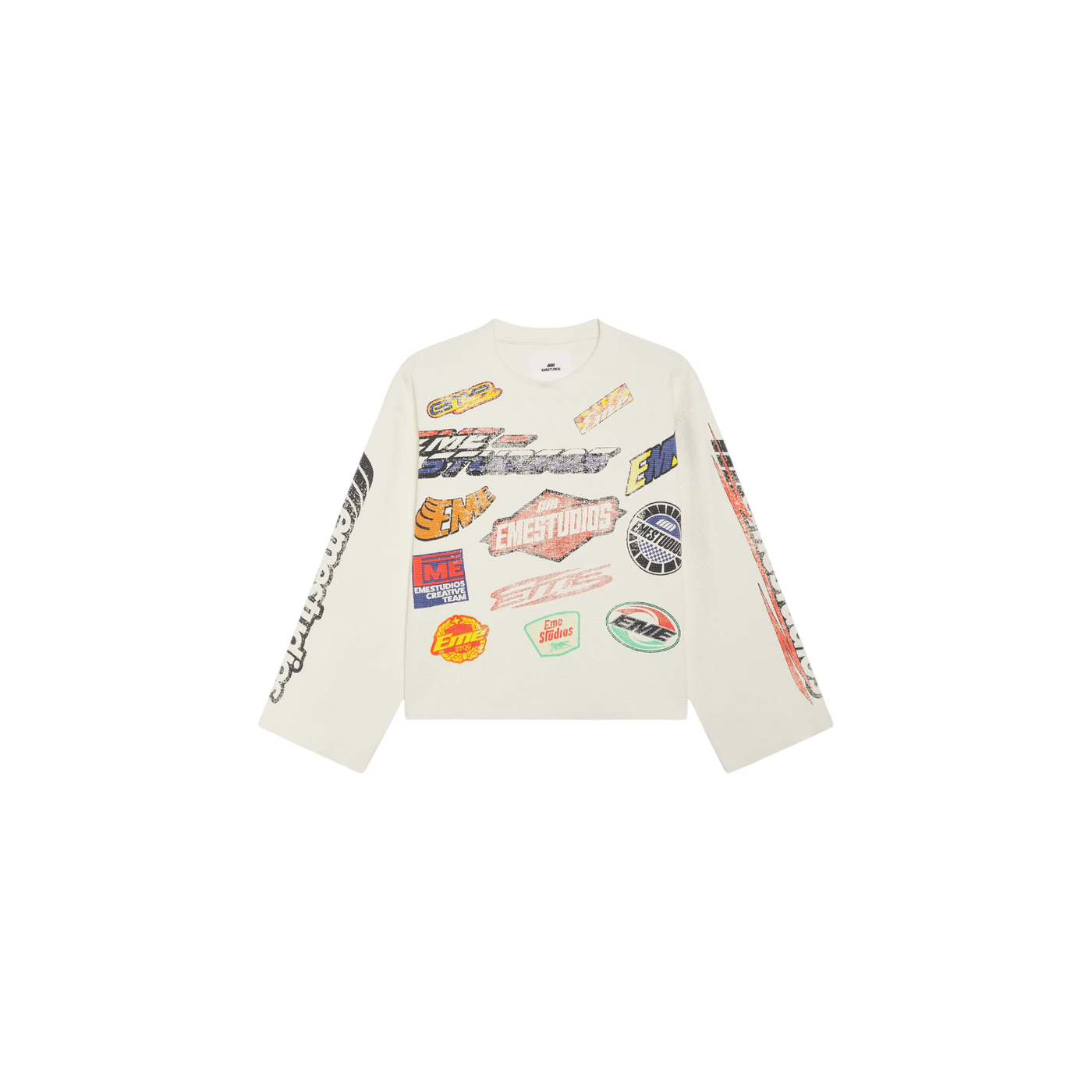 Eme Studios Waffle Off Sand Crewneck