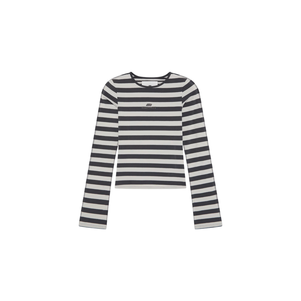 Eme Studios Wally Stripped Black Long Sleeve