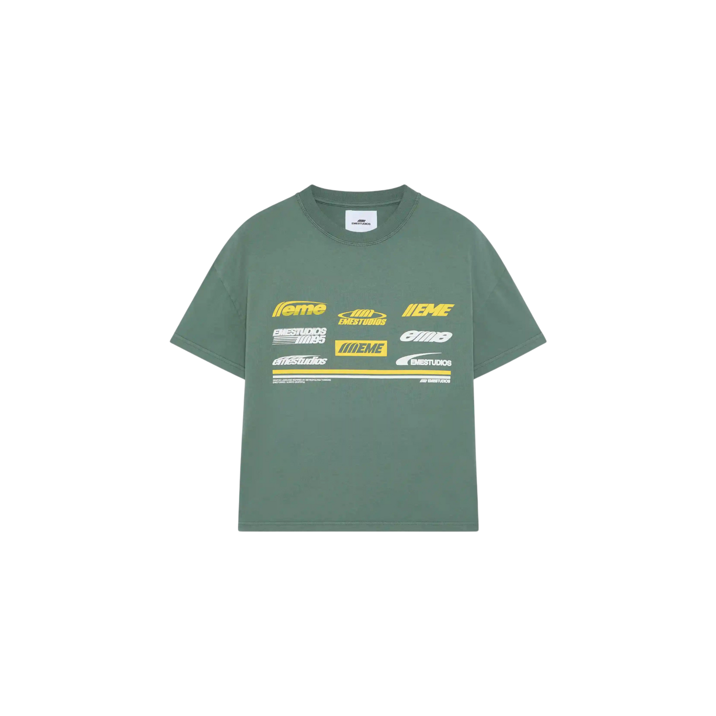 Eme Studios WCC Wreath Green Oversized T-Shirt
