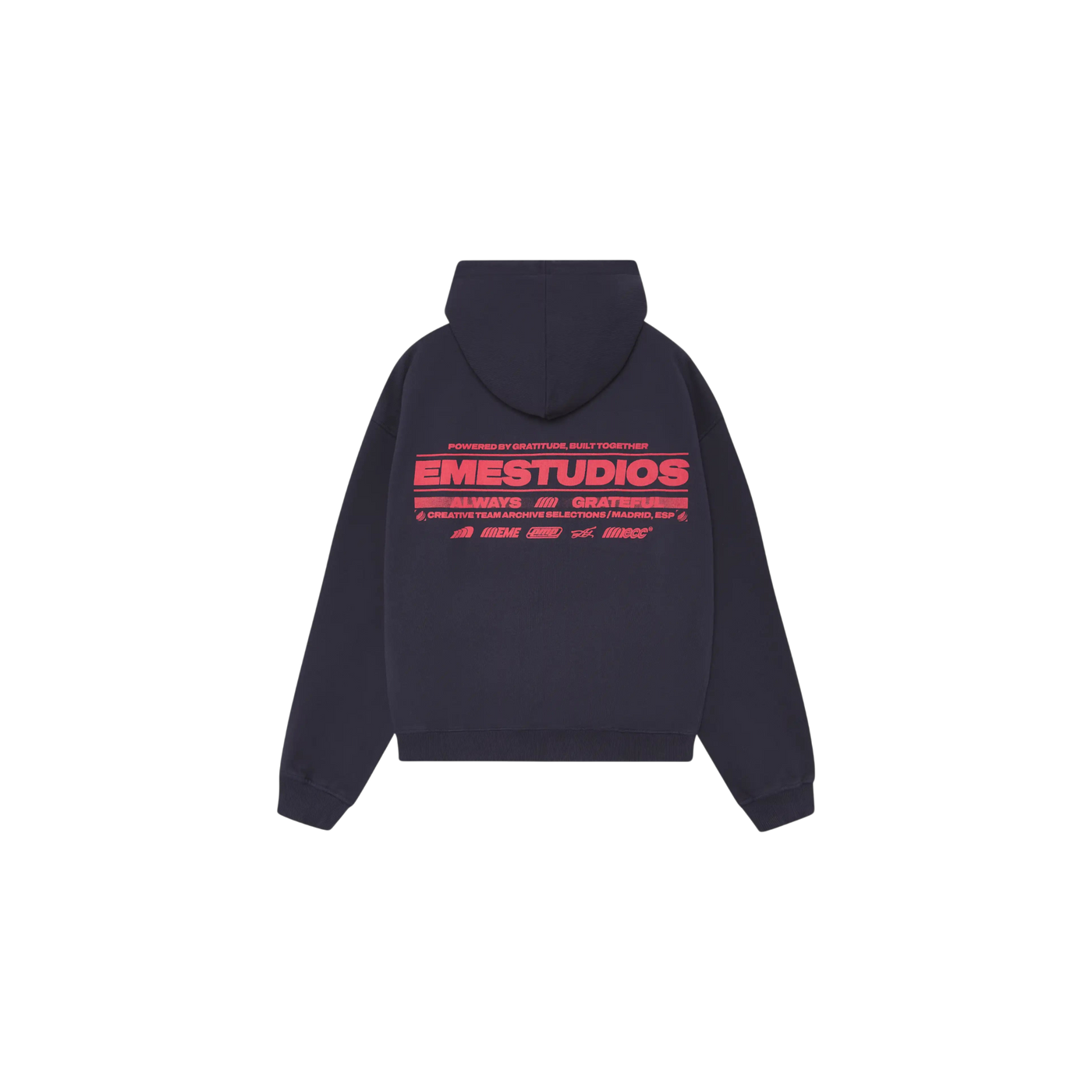 Eme Studios West Navy Oversized Hoodie