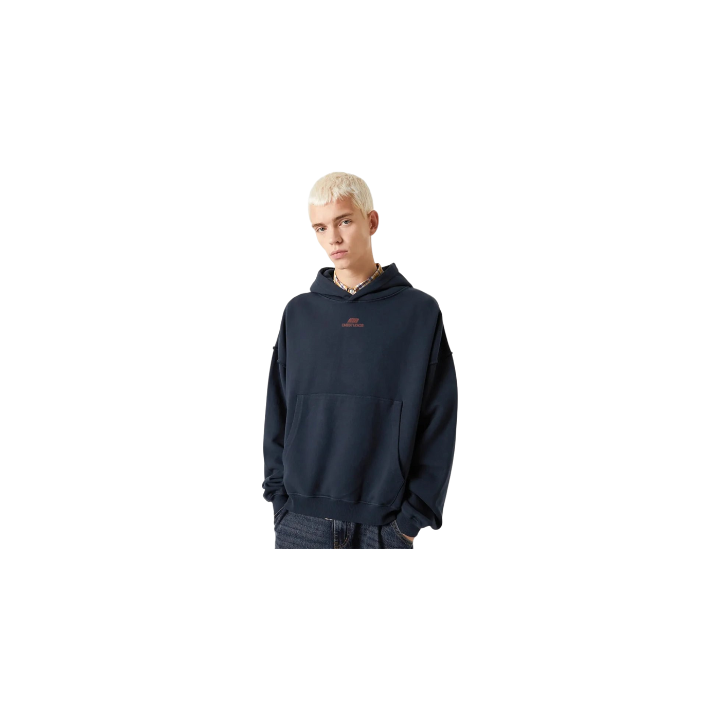 Eme Studios Whiz Navy Oversized Hoodie