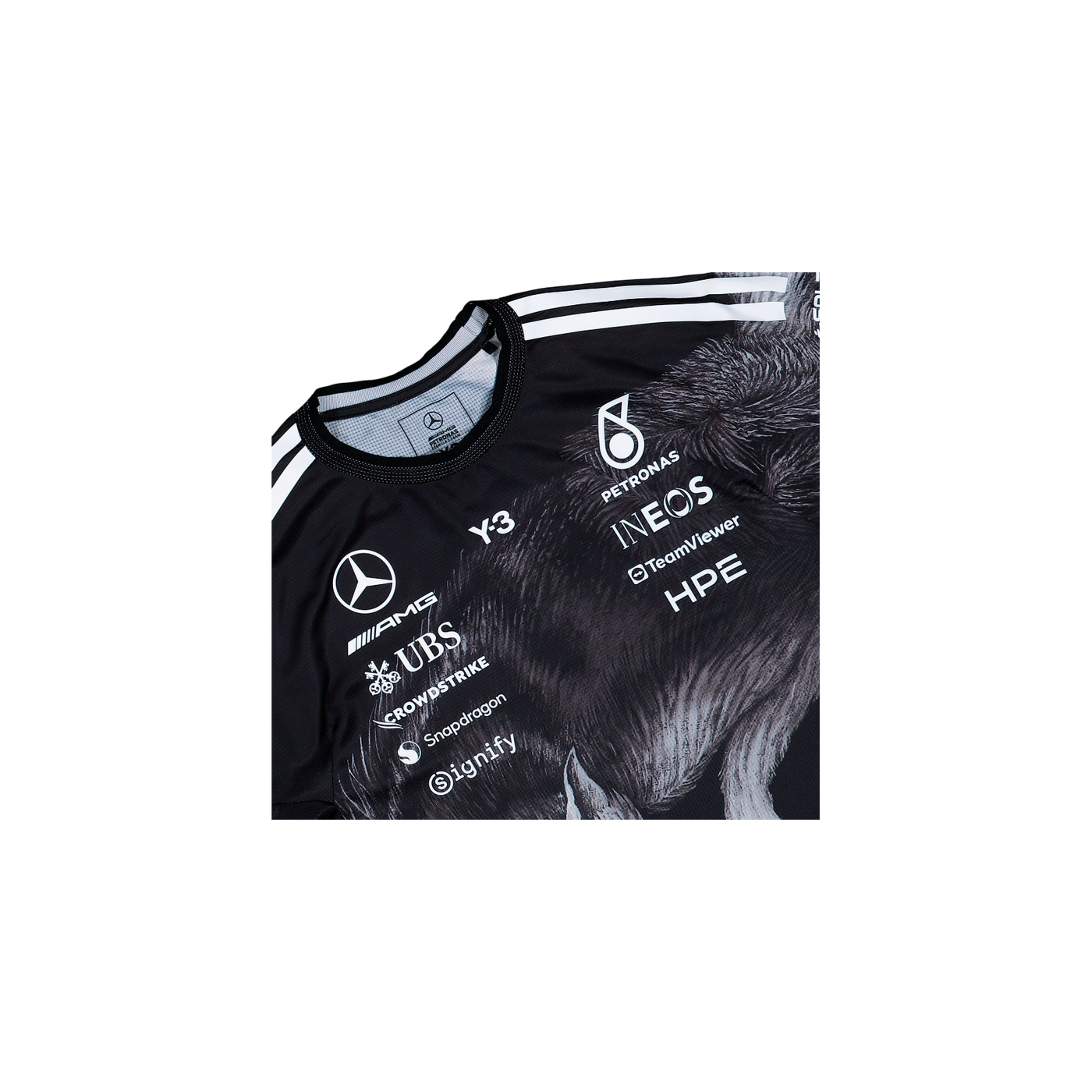 Y-3 Mercedes - AMG Petronas Formula 1 Team Driver Jersey T-Shirt