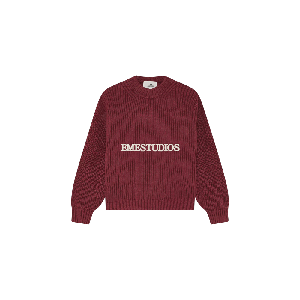 Eme Studios Yoss Redwood Knit Sweater