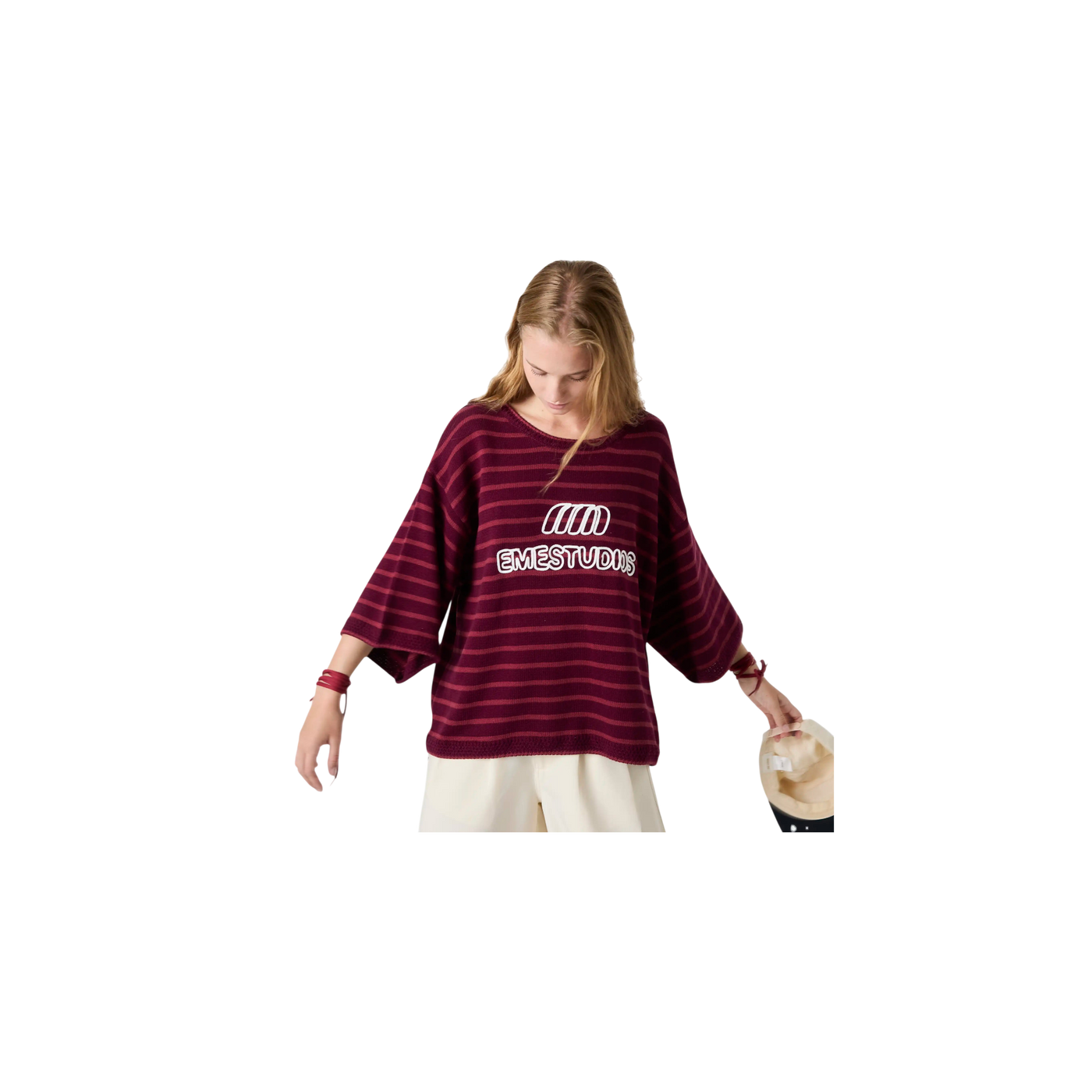 Eme Studios Yuli Fiery Knit T-Shirt