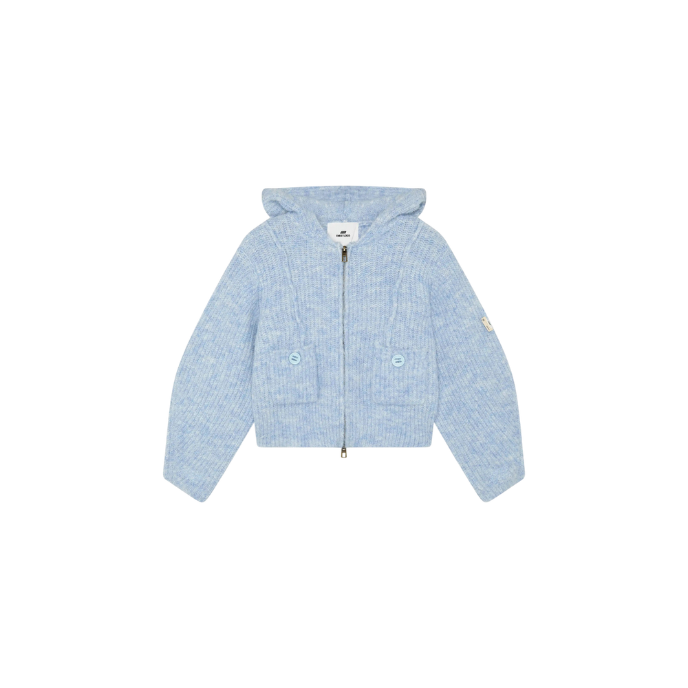 Eme Studios Zoe Sky Zipper Knit